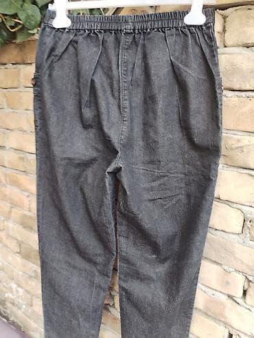 pepe jeans haljine: Pantalone – veličina L, lagane - Materijal: tanji teksas/denim u — 3