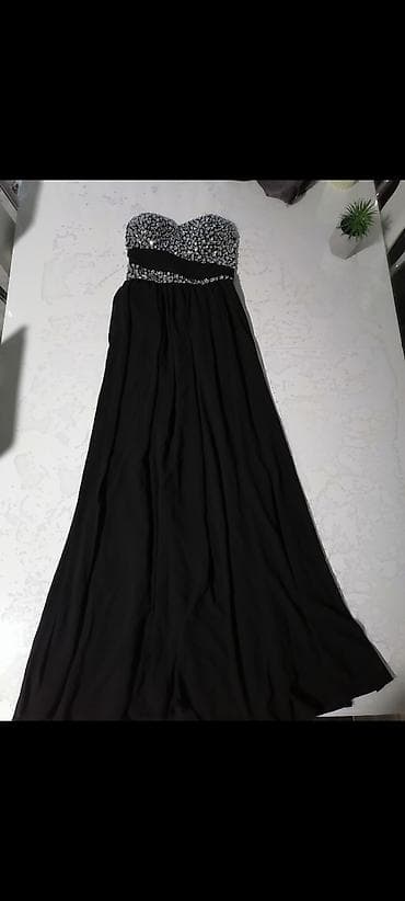 svecane haljine borca: S (EU 36), bоја - Crna, Večernji, maturski, Top (bez rukava) — 2