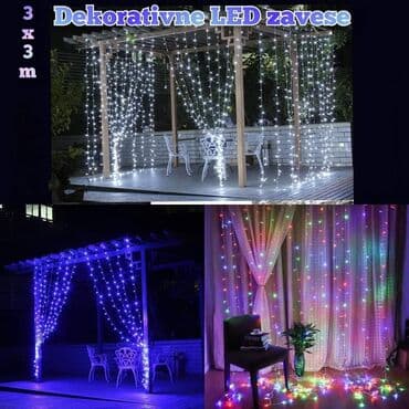adapter za led lampice: Cena 1850 din  Dimenzije  3x3m Dostupne boje: bela, plava i rgb — 1