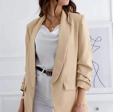 pletene pantalone: Ženski blejzer – elegantan i moderan - Kroj: strukirani blejzer sa — 3