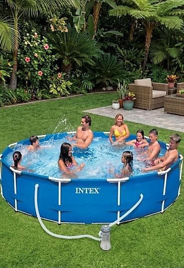10t outdoor equipment: ✅ ☀️💦 Spremni za najbolju letnju zabavu? Intex Metal Frame 366x76 cm! — 2
