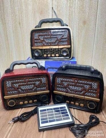 Pojačala i prijemnici: Bluetooth Fm Radio (Strong Signal) Am/Fm/SW 3 Band Radio — 3