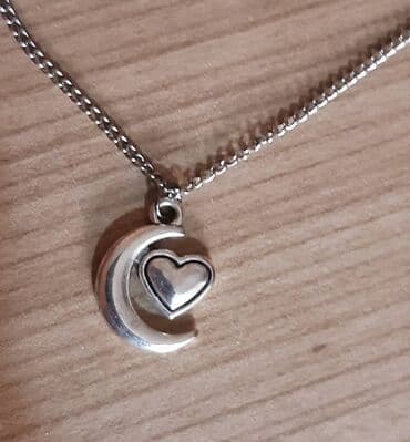 adidas samba srebrne: Pendant necklace, Material: Stainless steel — 4
