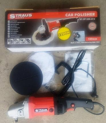 Polirka 1200w NOVA polirka Straus čeoni rukohvat Karakteristike