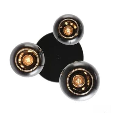 iznajmljivanje stolova i stolica novi sad cena: Grlo: E27 Izvor svetla: max 3x 60W Materijal: Metal staklo Boja: BLACK — 2