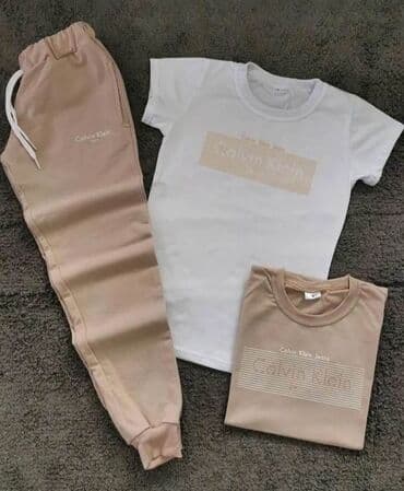 komplet prsluk i pantalone: Donji deo i 2 majice 4000 Donji deo i majica 3400 Donji deo 2500 Pamuk — 1