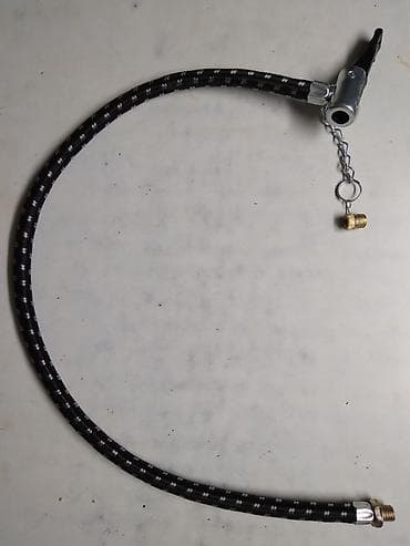 polovne bas gitare: Rucna pumpa za auto ventile 49 cm.polovna,reparirana i — 3