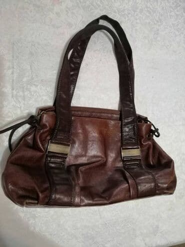 kožna torba ženska: Bianco, Material: Leather — 3