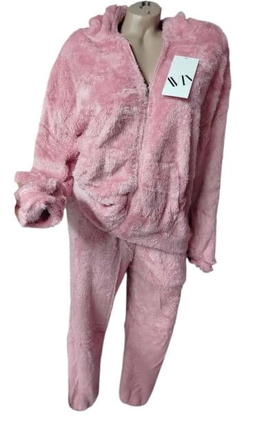 Overalls: Tedy kompleti (m/l xl/xxl) Premekani i pretopli Boje:plava, puder — 3