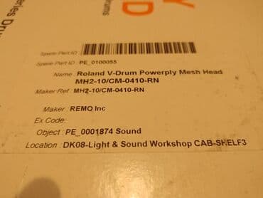 bubnjevi polovni: ROLAND POWERPLY MESH HEAD 10" Potpuno nova opna 10" za Roland TD50 — 2