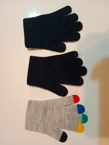 decije stvari na poklon: Rukavice, Unisex, bоја - Siva — 3