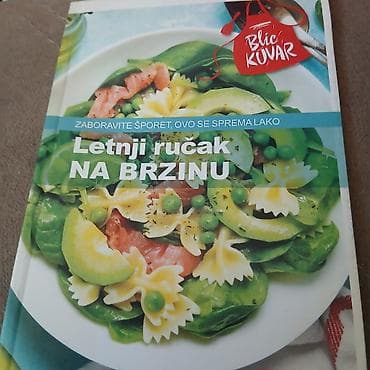 Knjiga/časopis: Blic kuvar – „Letnji ručak na brzinu“ Podnaslov