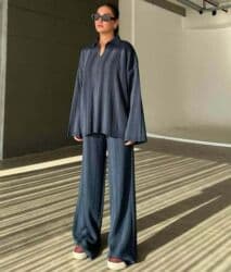 • Komplet od trikotaze • Dostupan u 6 boja • Nogavice 120 cm • Cena