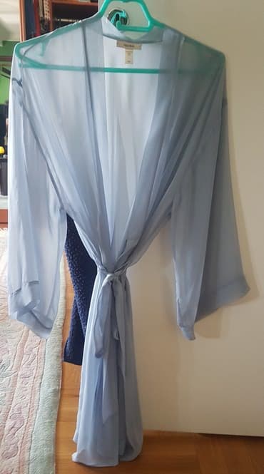 helanke sa trakom oko stopala: S (EU 36), Used, color - Light blue — 3