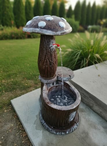 Česma Pečurka – NOVO 🍄💧 Ova betonska česma u obliku pečurke donosi