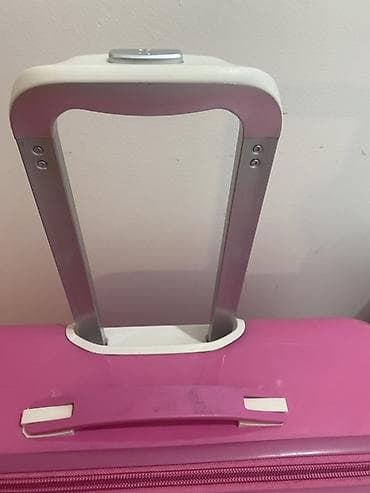 duplim: Tvrdi kofer na točkićima – IT Luggage, roze - Materijal: čvrsta — 2