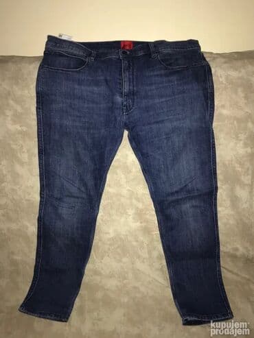 Donji delovi trenerke: Original Hugo Boss farmerice 36 RED LINE ( crveni Boss ) 95% cotton 5% — 2