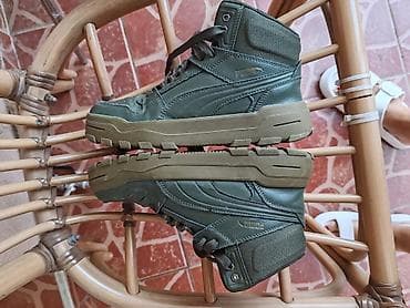 takko novi sad: Puma visoke patike – maslinasto zelene - Model: Puma 392214-03 — 6