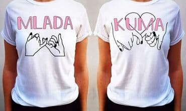 majca haljina: Izrada majci po vašoj želji
S.m.l.xl.xxl 2000din
Boja: Bele i Crne — 9