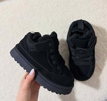 obuca orange: Dečija zimska obuća – crni modeli - Topli zimski patofnice/čizmice sa — 3