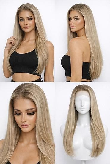 mona vranje: Prodajem kvalitetnu periku sa 13x4 lace frontalom, dužine 50 cm, u — 2