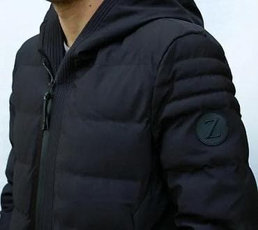 kosulja i pantalone: Muška zimska parka – crna - Duga silueta do sredine butina, ravnog — 4