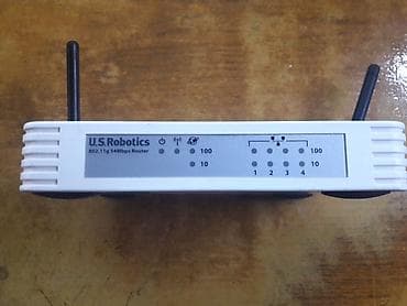 tesla 12v adapter: U.S. Robotics 802.11g Wireless Router (USR5462) Legendarni wireless — 3