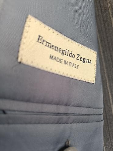maramica za odelo: Ermenegildo Zegna muško odelo – Made in Italy - Model: dvodelno odelo — 3