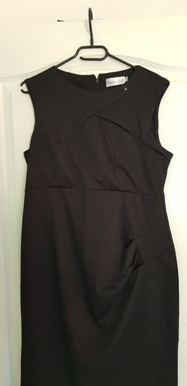 haljine sa kaisem: L (EU 40), color - Black, Evening, Short sleeves — 3