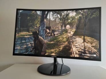 монитор samsung syncmaster: Samsung zakrivljeni monitor 27"   Prodajem monitor Samsung, 27" FHD — 14