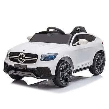 elektricni rezac za olovke lidl: Mercedes GLC Coupe – licencirani džip na akumulator za decu (bela — 7