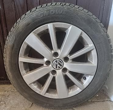 glavcina za juga: Alu felna sa zimskom gumom za Volkswagen - Felna: aluminijumska, 5 — 5