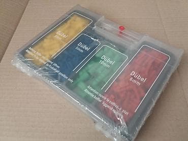 alat beograd: Set burgija i pinova 300 komada set sadrzi: - 276 tipli - 5 kom — 2