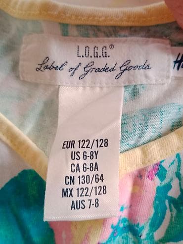 frozen stvari za devojcice: H&M haljina letnja za devojčice 🩷 Veličina 122/128 cm 6-8 god — 3