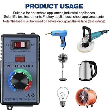 pepco nova varos: Regulator brzine/napona 220–240V, max. 10A - Uređaj za kontrolu — 3