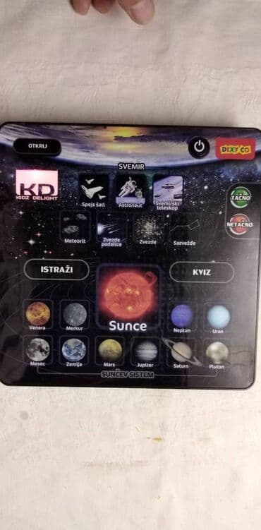 igračke crni petak: Dexy Co KIDZ DELIGHT Svemir igrica za decu,ispravna — 2