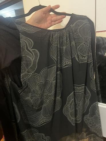 Haljine: Desigual tunika/haljina sa dugim rukavima, veličina L. - Boja: crna — 4