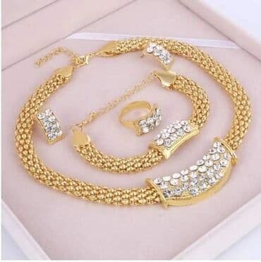 muski zlatni prsten: Set nakita 2000 — 2