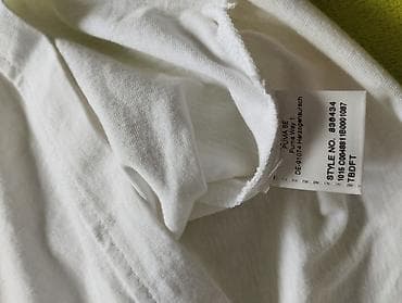 rolke muske: Men's T-shirt Puma, bоја - Bela — 4