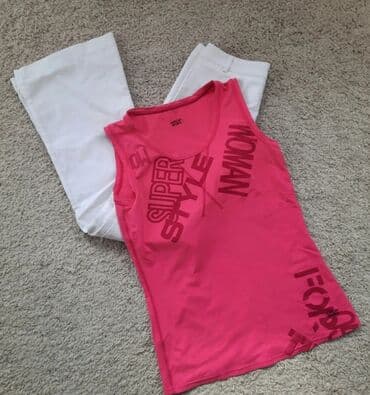 letnje torbe za svaki dan: S (EU 36), Pamuk, Jednobojni, bоја - Roze — 2