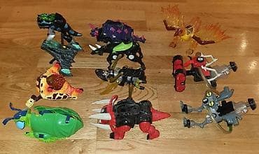 drvena gimnastika za bebe: Ben 10 Bandai- svemirski broj, masina, svemirski brod za figure - — 7