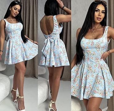 Haljine: ✅Ženska mini haljina sa cvetnim printom
✅S M L
✅2200 din — 1