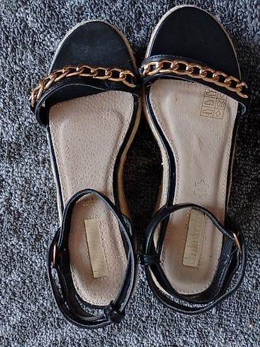 panda cipele cena: Ženske sandale na punu petu – Claudia Donatelli - Veličina: 38 - — 2