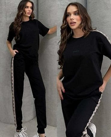 unit sport trenerke cena: Komplet siroka majica kratkih rukava i donji deo trenerke ravne — 2