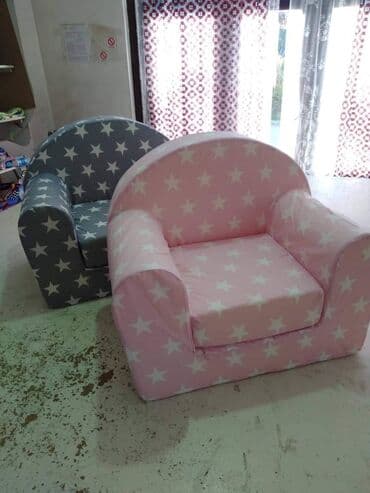 Lara fotelja Praktične dečije foteljice, izrađene od čvrstog sunđera