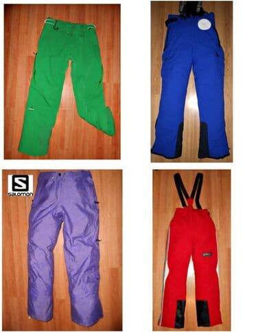 Ski pantalone za odrasle različitih velicina — 3