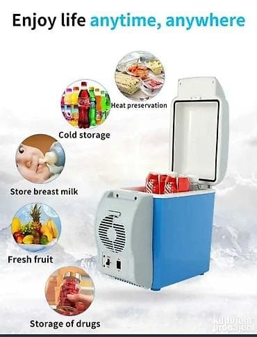 aparat za varenje 4 u 1: Mini frižider od 7,5L Cena 6200 din Naziv proizvoda]: Mini frižider — 1