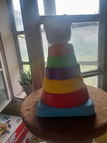 nike za decake: Set edukativnih igračaka za bebe i malu decu - Rainbow Ball Drop — 4