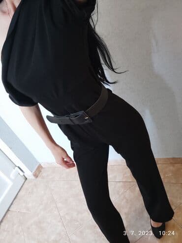 zara kompleti sako i pantalone: Zara, S (EU 36), Jednobojni, bоја - Crna — 2
