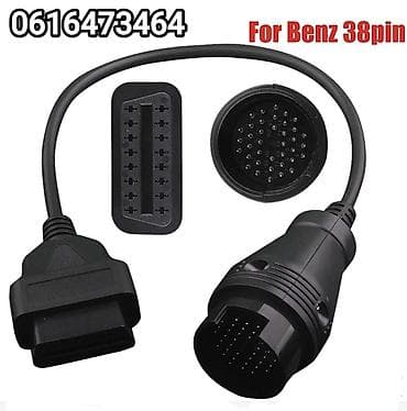 kamera za auto: OBD2 za Mercedes 38-pin adapter kabl - Adapter za dijagnostiku — 1